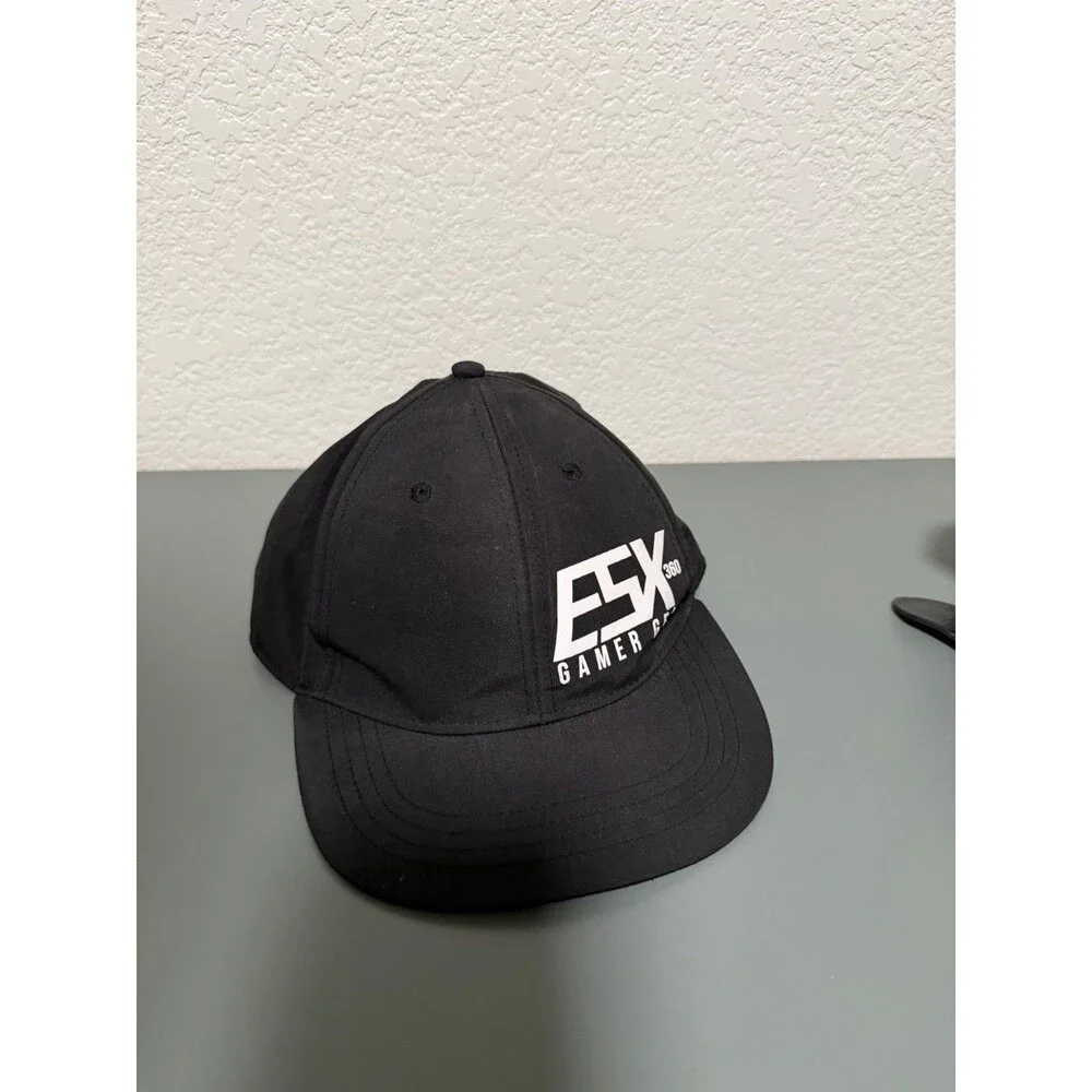 ESX 360 Esports Gamer Gear Youth Baseball Hat Snapback Cap‎ Black Adjustable